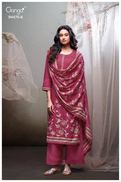 Ganga nireza 4470  Dress material suppliers in Pune
